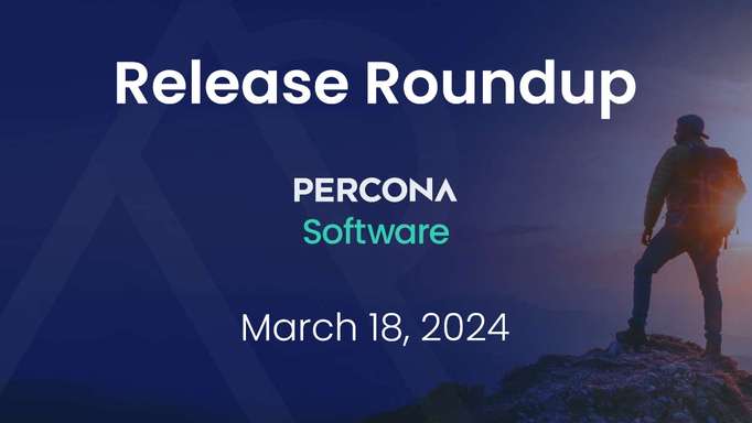 Release Roundup March 18, 2024