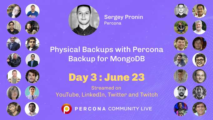 Physical Backups with Percona Backup for MongoDB
