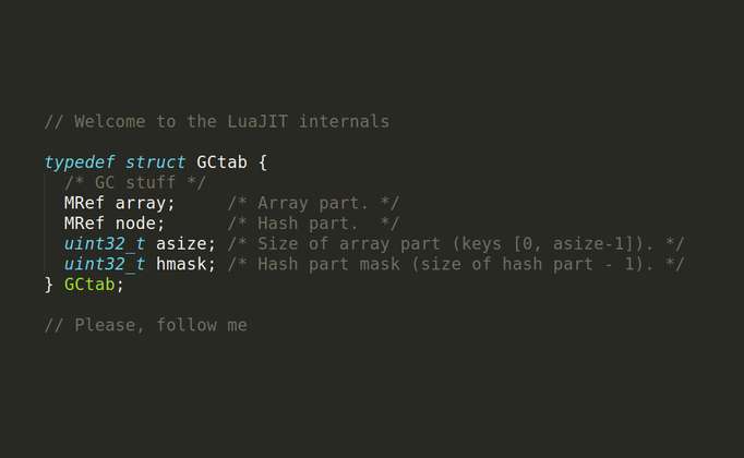The Anatomy of LuaJIT Tables and What's Special About Them