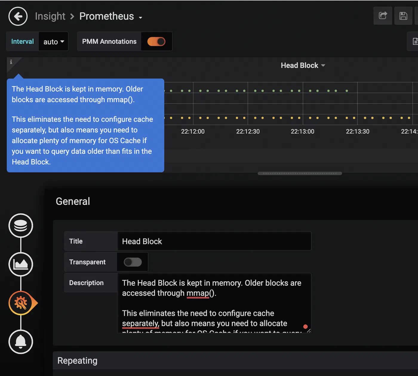 Description field