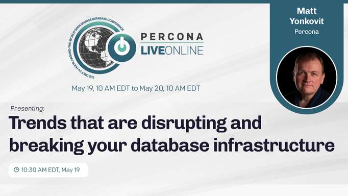 Percona Live ONLINE Talk: Optimize and Troubleshoot MySQL using Percona Monitoring and Management by Peter Zaitsev