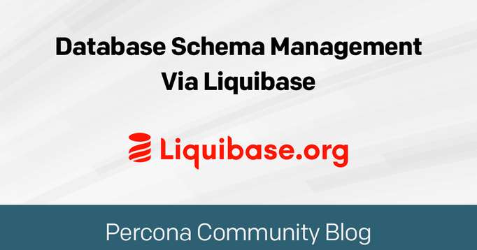 Database Schema Management Via Liquibase