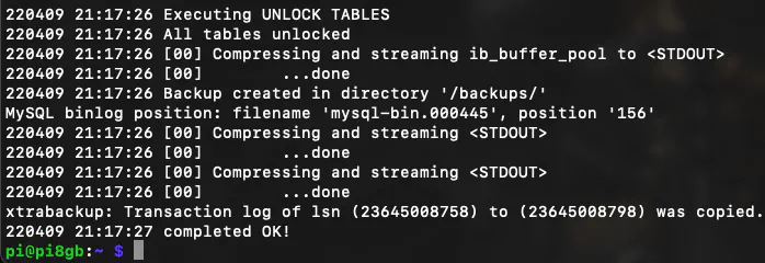 Complete Backup