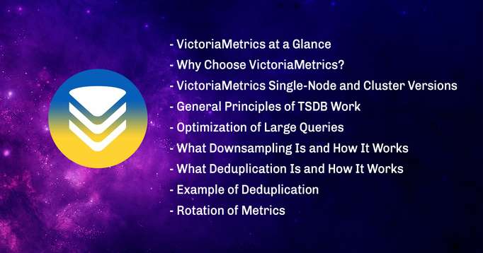 Optimizing the Storage of Large Volumes of Metrics for a Long Time in VictoriaMetrics