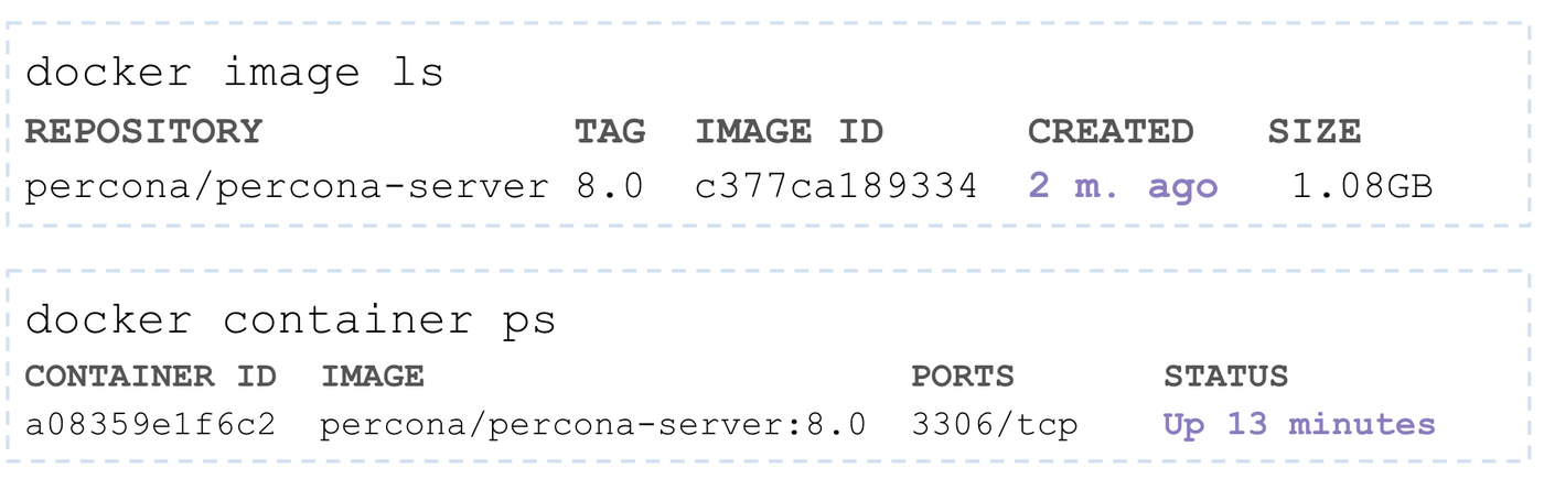 Exploring Databases On Containers With Percona Server For … | Percona ...