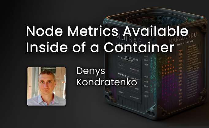 Node metrics available inside of a container