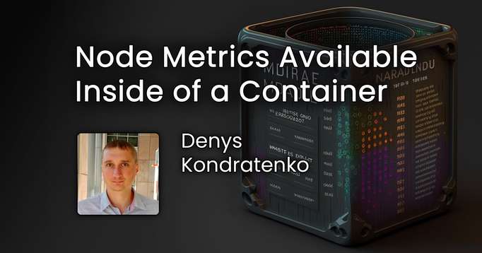 Node metrics available inside of a container