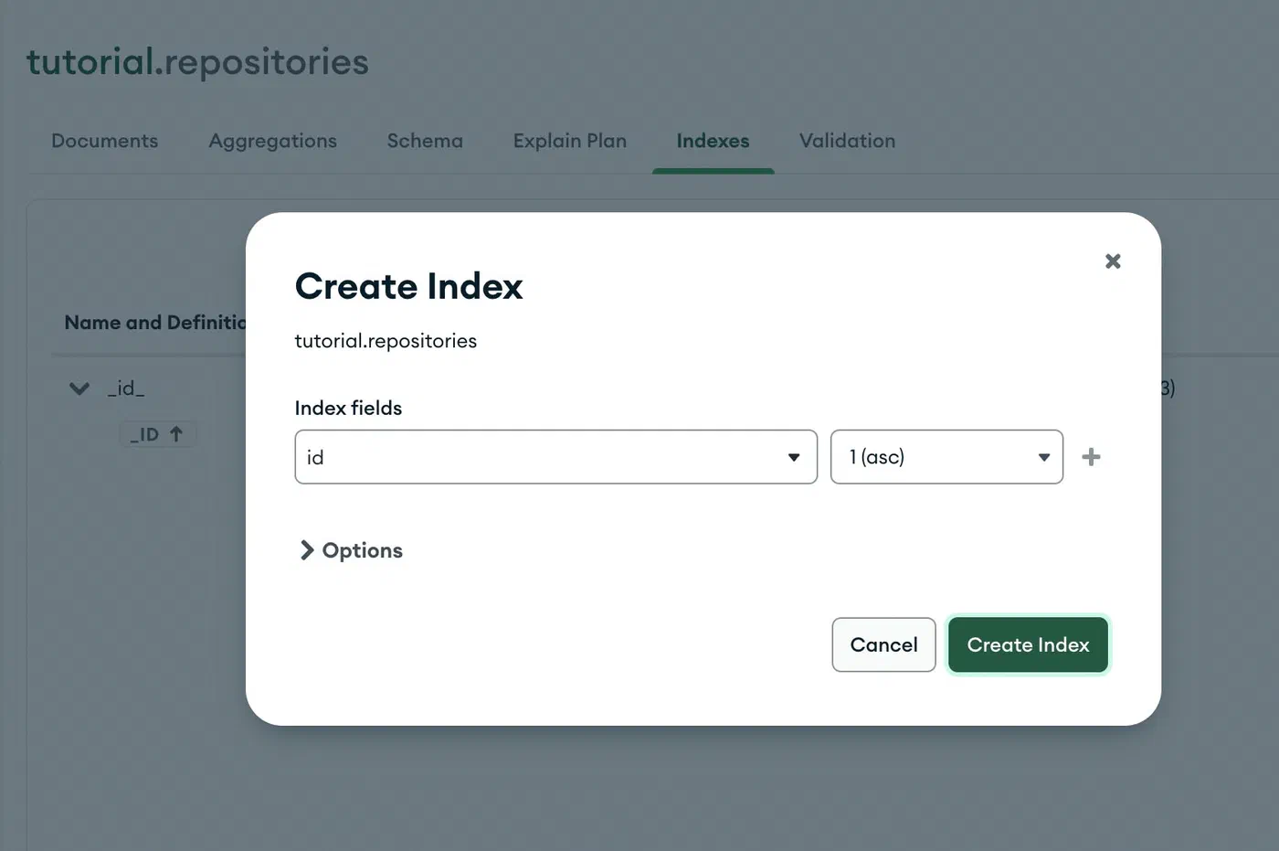 the GitHub REST API - MongoDB Compass