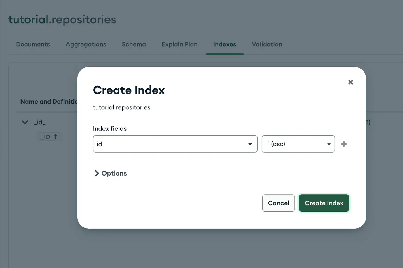 the GitHub REST API - MongoDB Compass