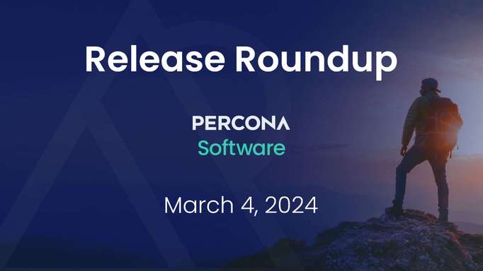 Release Roundup March 4, 2024