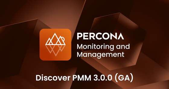 Percona Monitoring and Management 3.0.0-GA