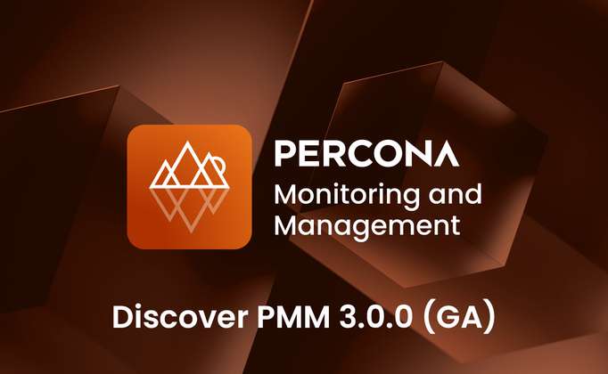 Percona Monitoring and Management 3.0.0-GA