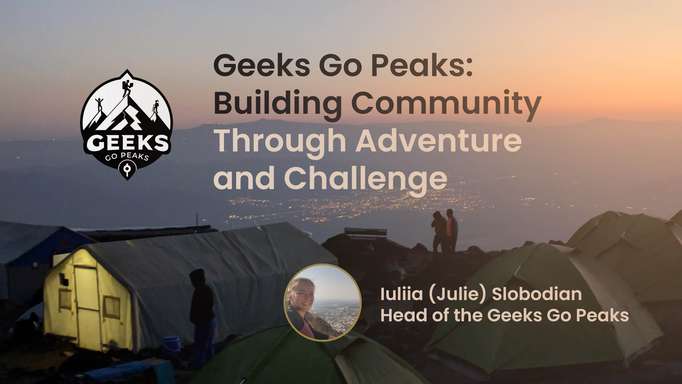 Geeks Go Peaks: Building Community Through Adventure and Challenge
