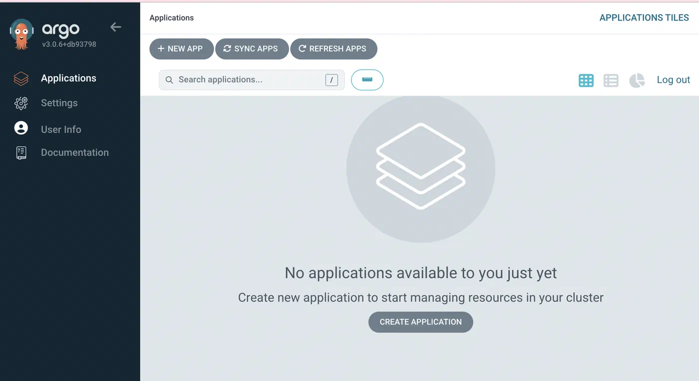 GitOps: ArgoCD web UI
