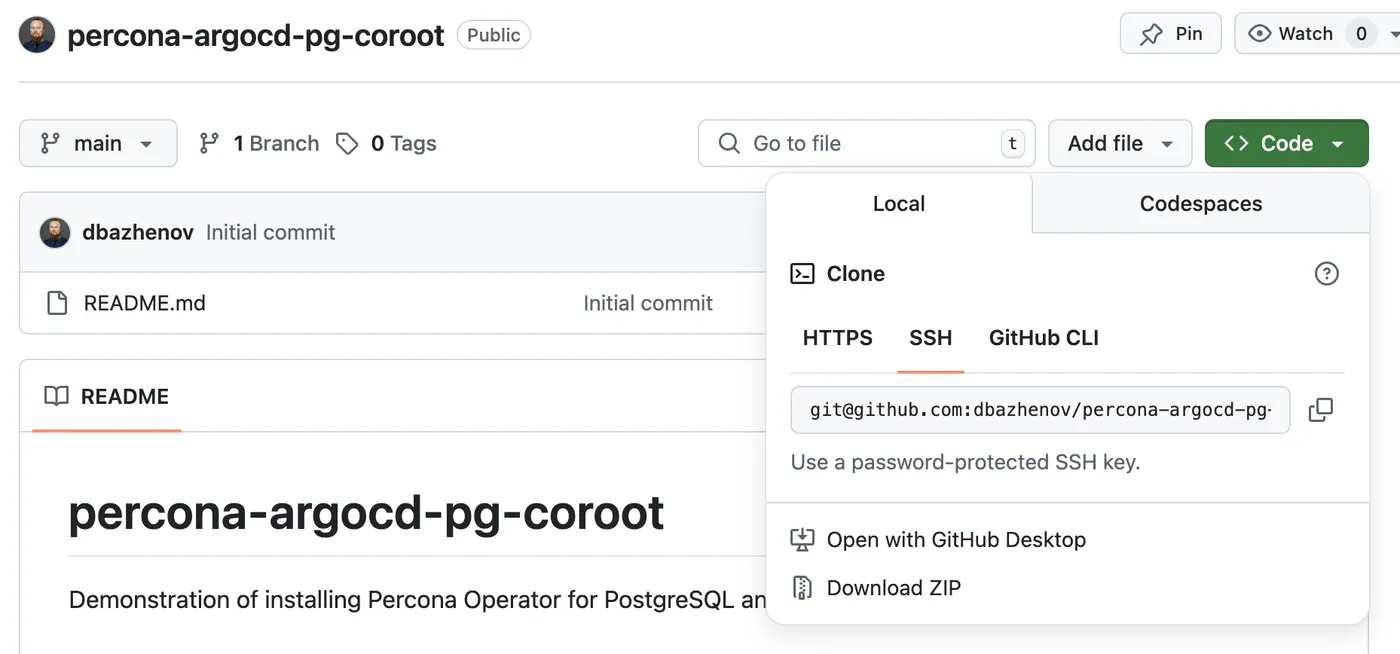 GitOps: GitHub Clone