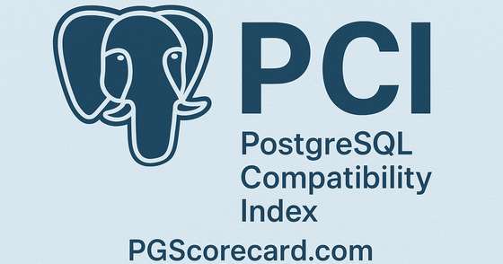 PGScorecard - PostgreSQL Compatibility Index