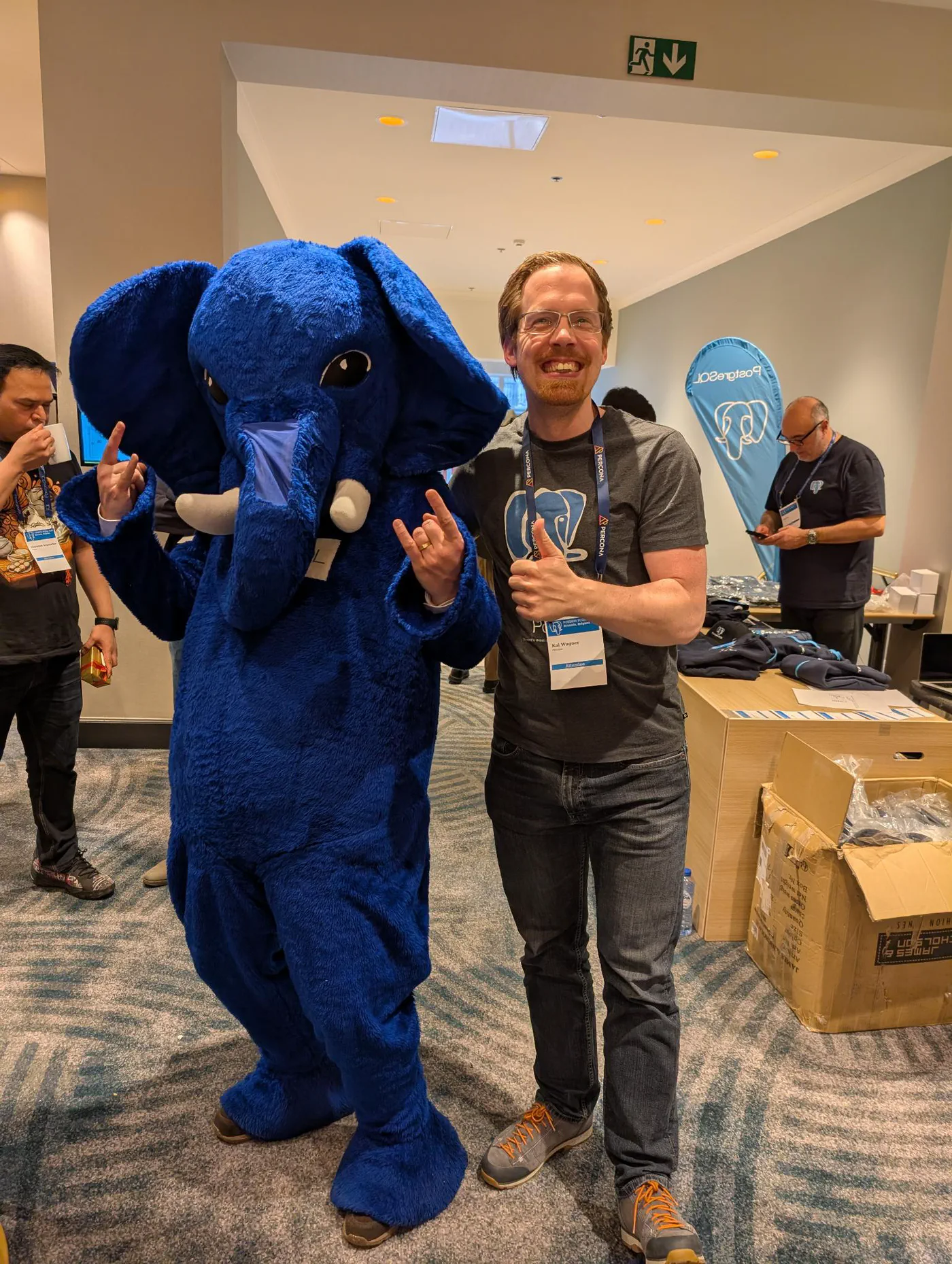 PGDay Kai and Slonik