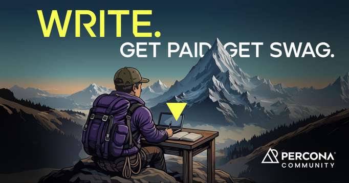 Write for the Percona Community