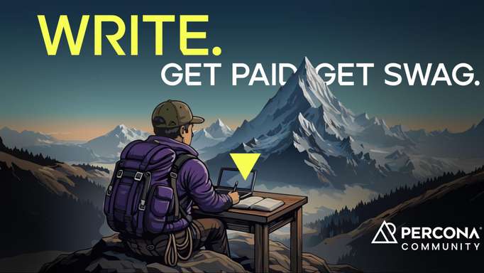 Write for the Percona Community