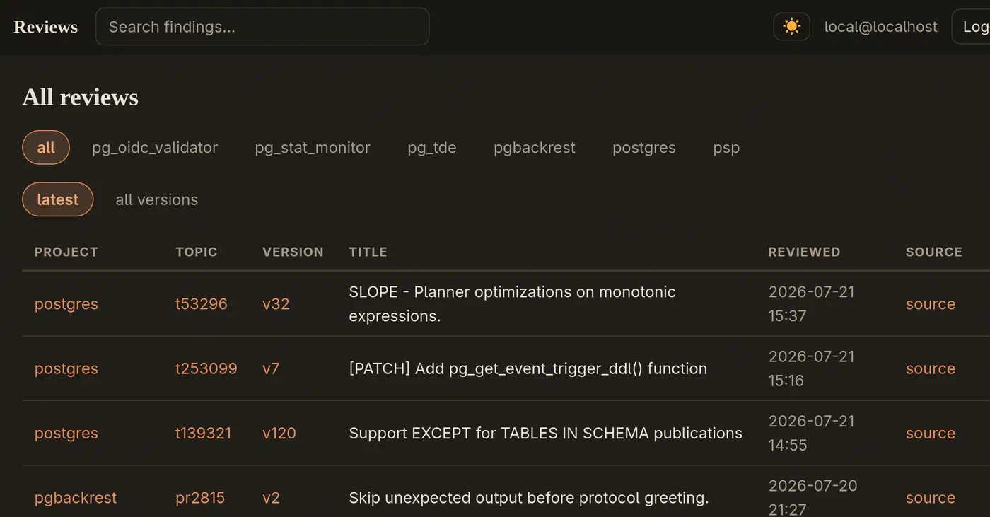 Autoreviewer screenshot