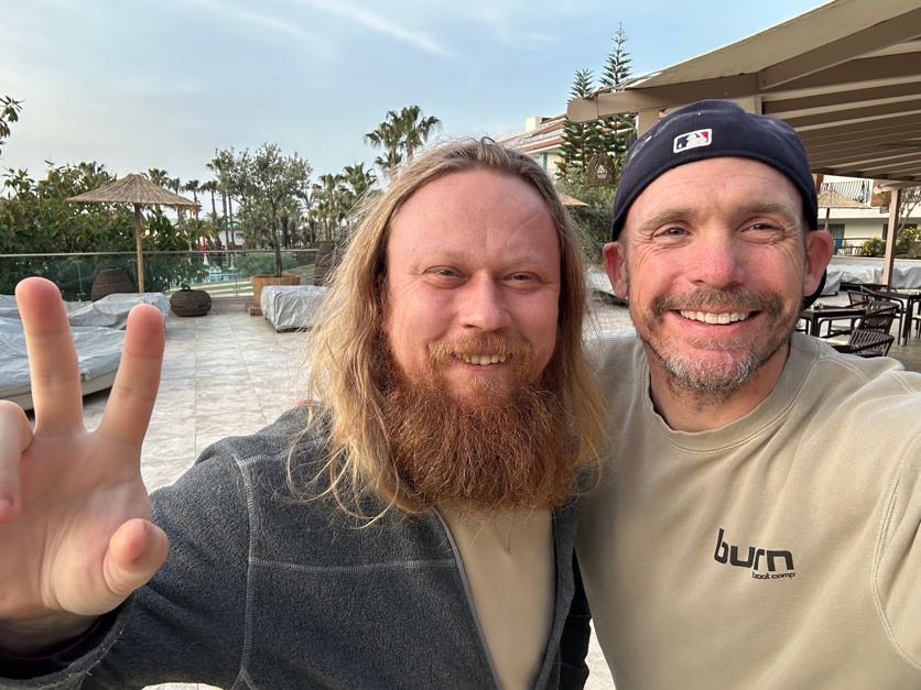 Two Perconians on a post-retreat road trip in Turkey