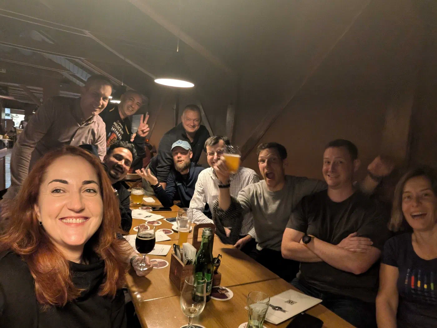 An evening out in Prague