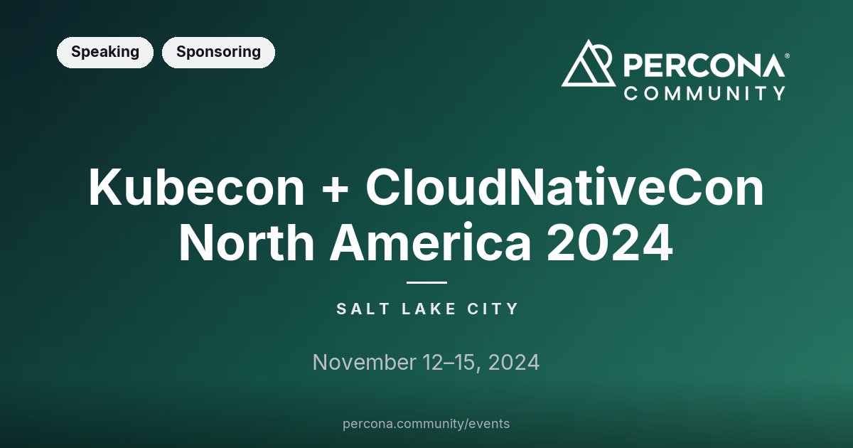 Kubecon + CloudNativeCon North America 2024