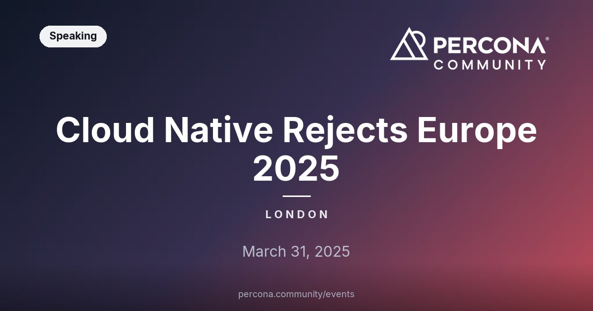 Cloud Native Rejects Europe 2025