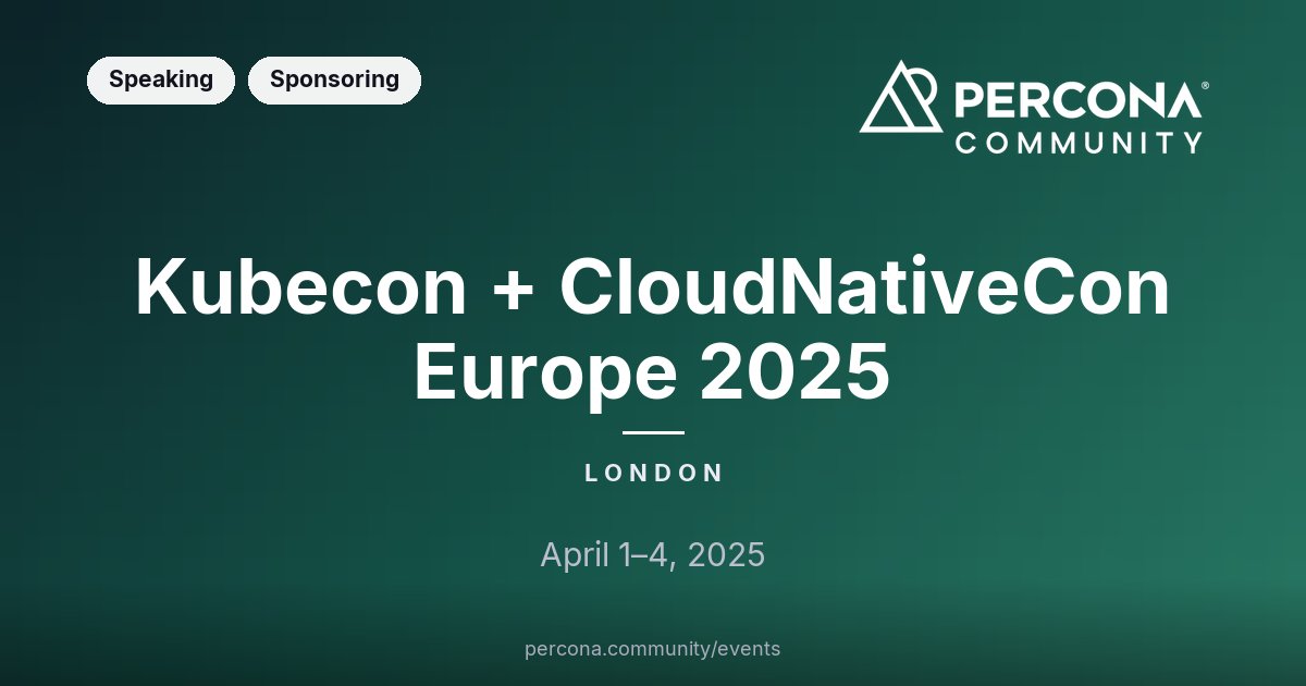 Kubecon + CloudNativeCon Europe 2025