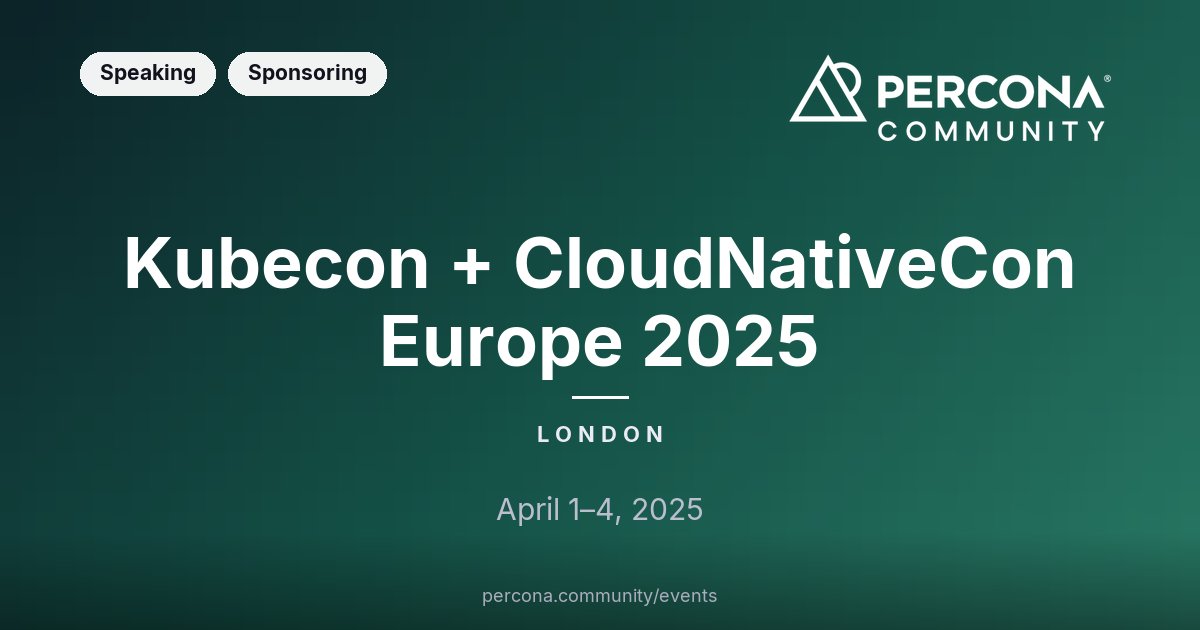 Kubecon + CloudNativeCon Europe 2025