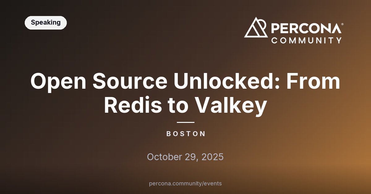 Open Source Unlocked: From Redis to Valkey