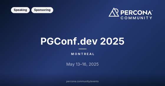 PGConf.dev  2025