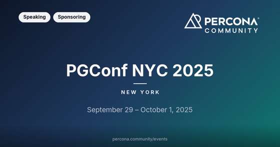 PGConf NYC 2025
