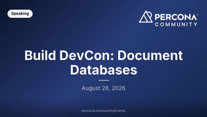 Build DevCon: Document Databases