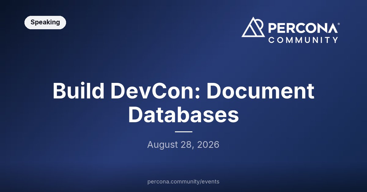 Build DevCon: Document Databases