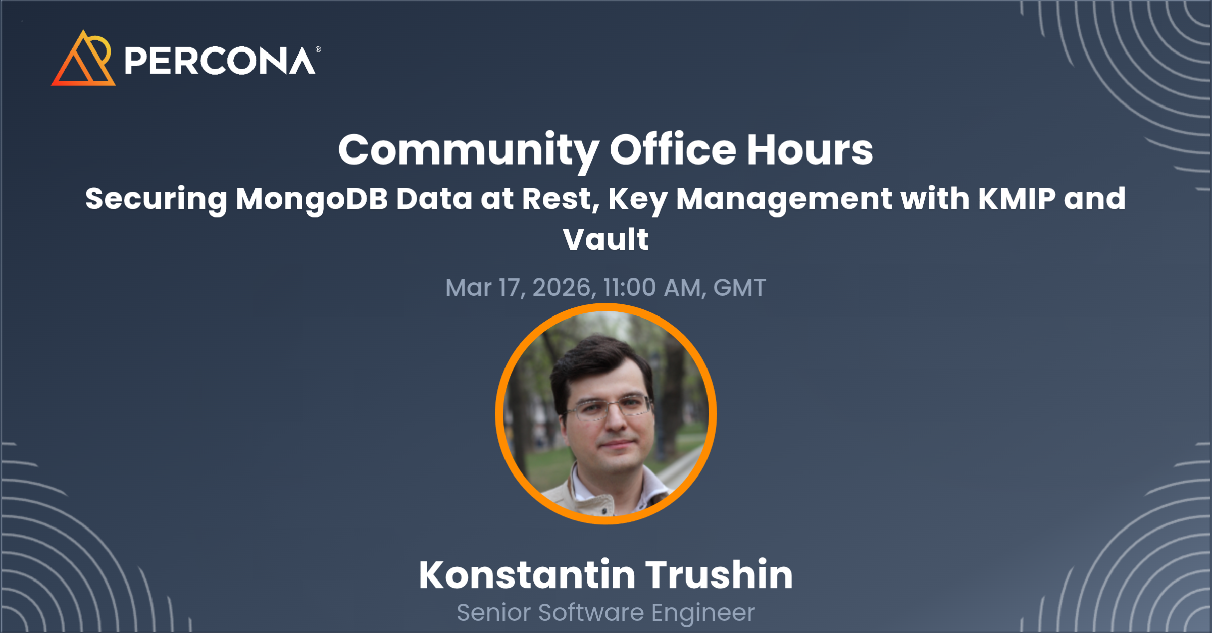 Percona Community Office Hours Konstantin