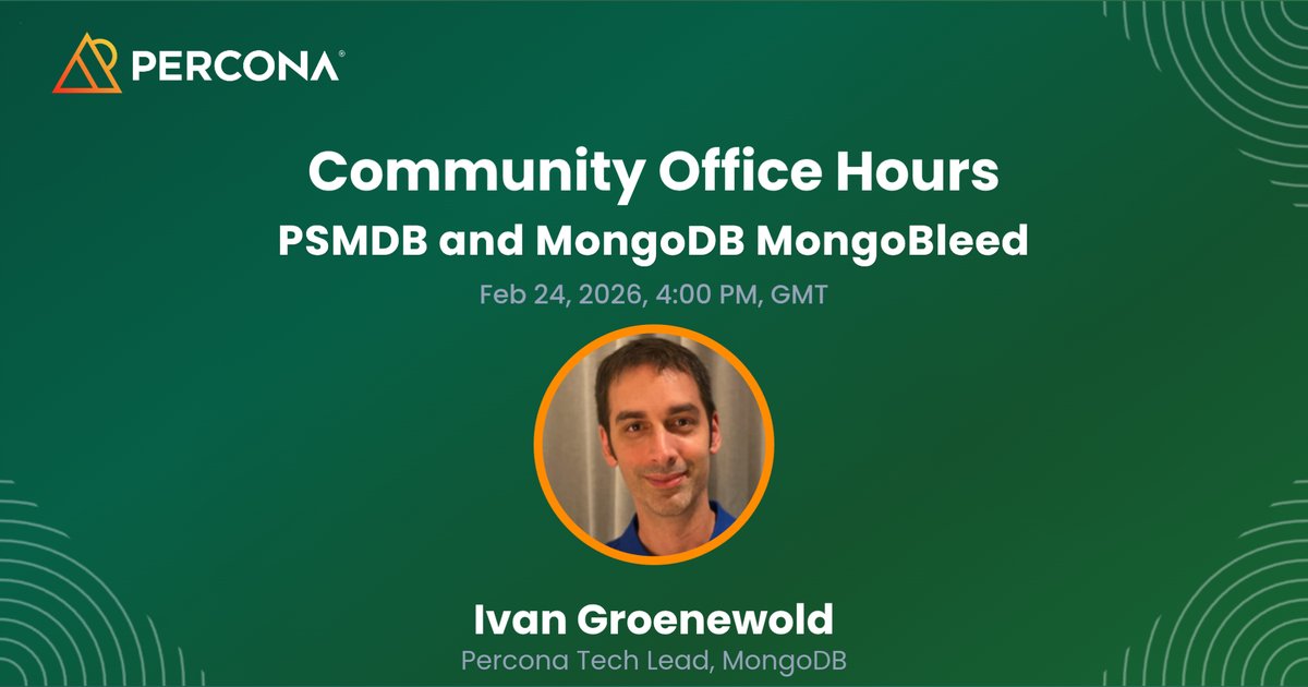 PSMDB and MongoDB MongoBleed: impact, mitigations, and patching strategy - February 24, 2026