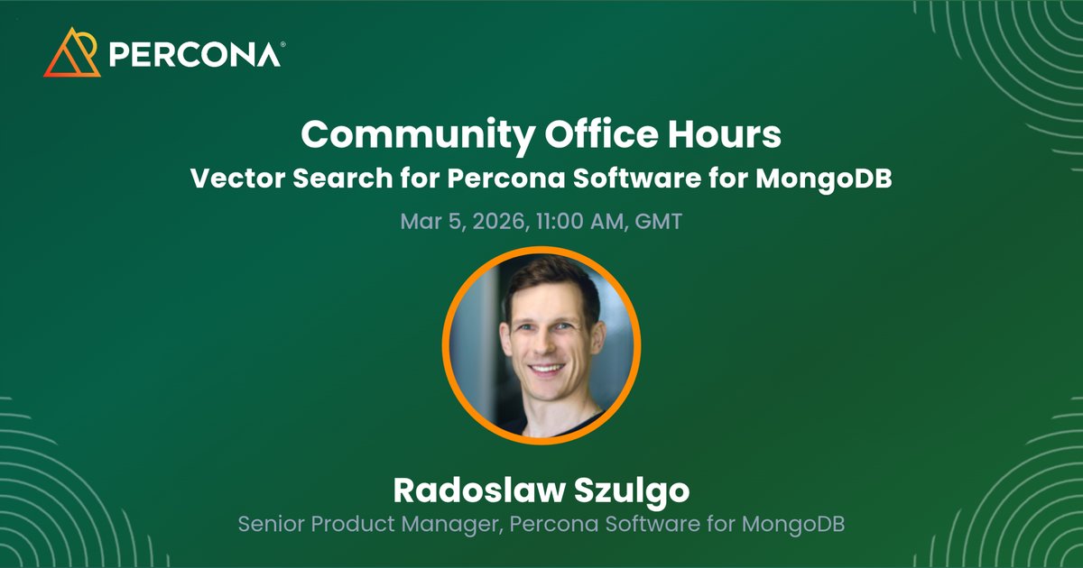 Vector Search for Percona Software for MongoDB - March 5, 2026