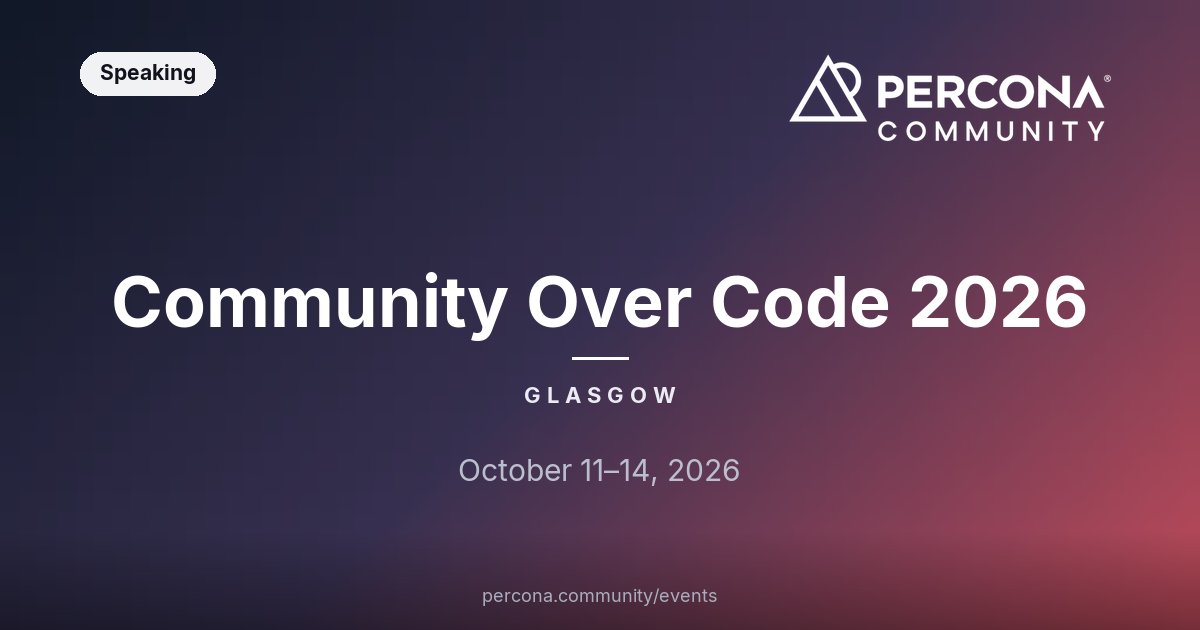 Community Over Code 2026