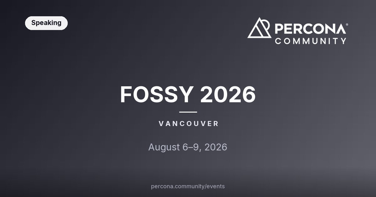 FOSSY 2026