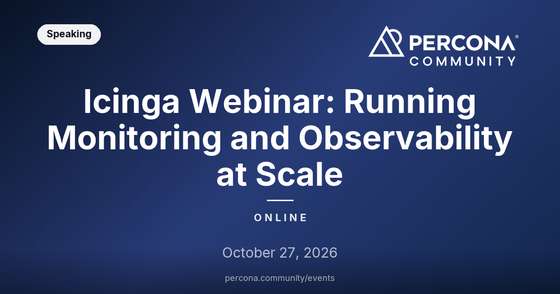 Icinga Webinar: Running Monitoring and Observability at Scale