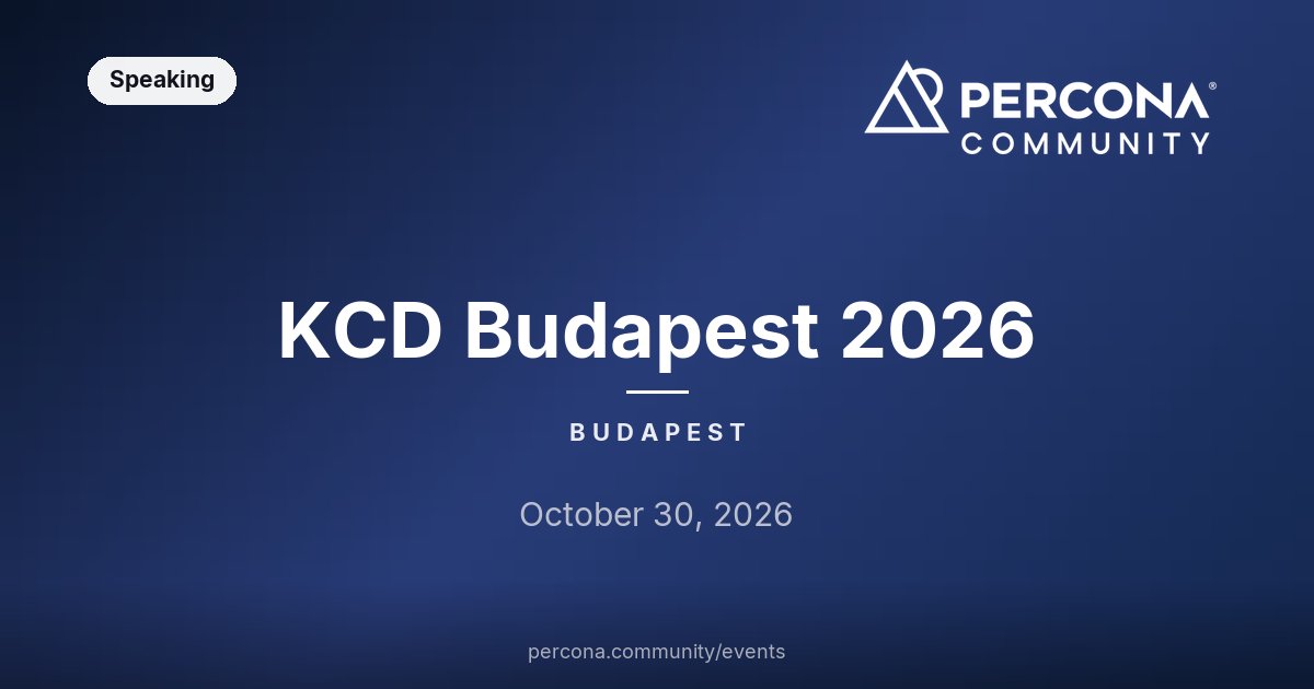 KCD Budapest 2026