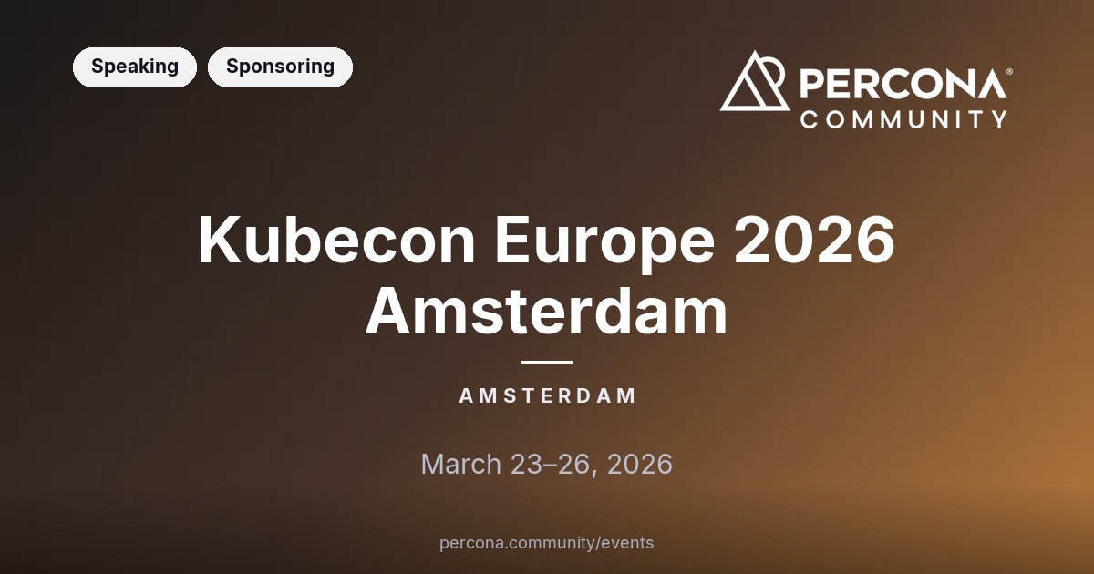 Kubecon Europe 2026 Amsterdam
