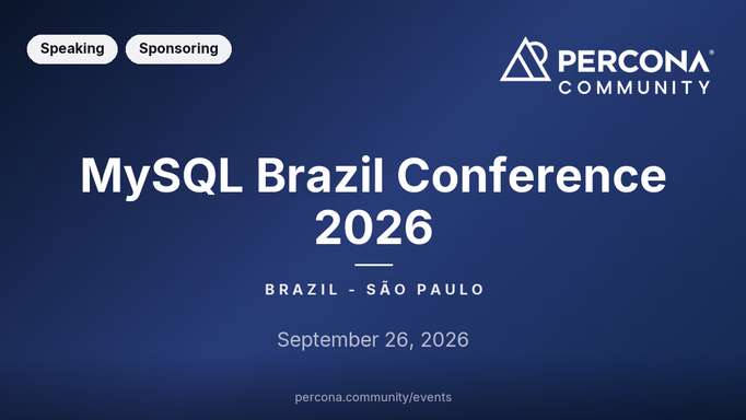 MySQL Brazil Conference 2026