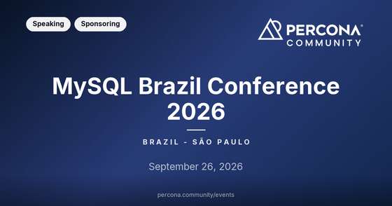 MySQL Brazil Conference 2026