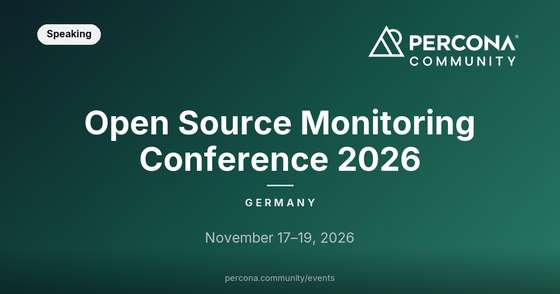 Open Source Monitoring Conference 2026