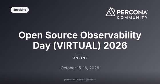 Open Source Observability Day (VIRTUAL) 2026