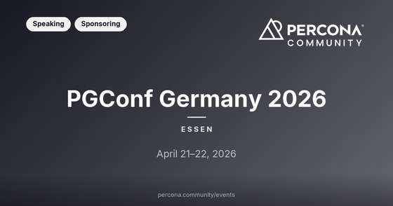 PGConf Germany 2026