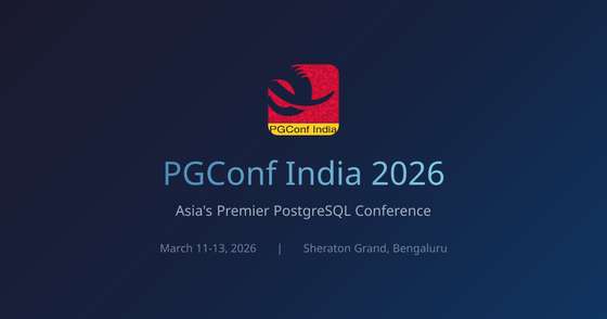 PGConf India 2026