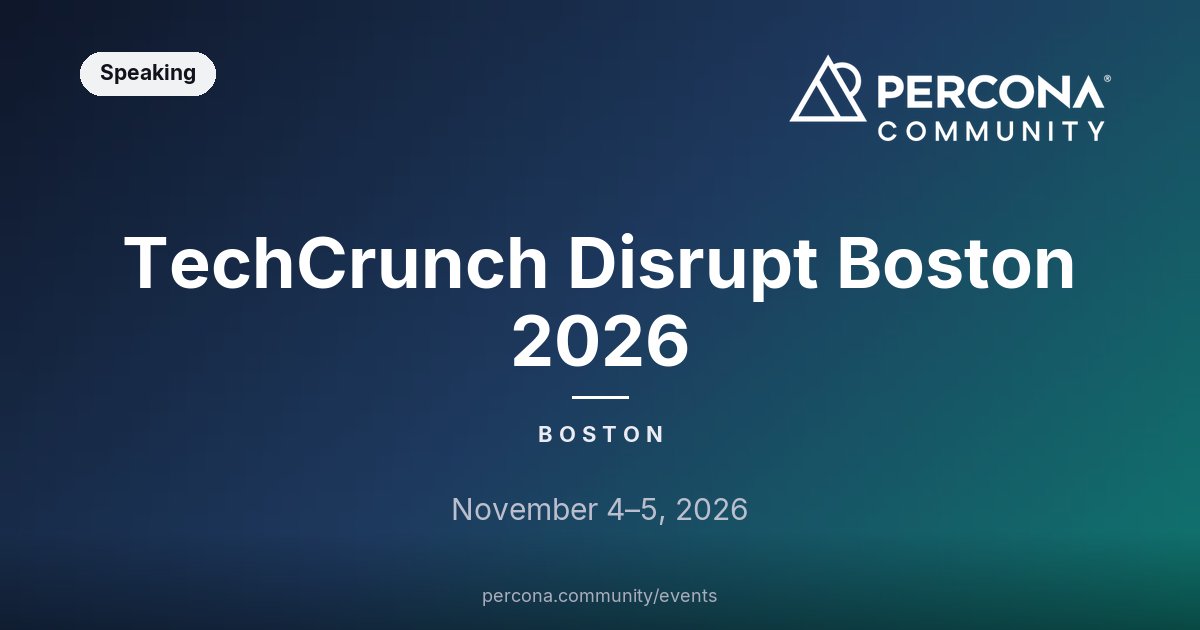 TechCrunch Disrupt Boston 2026